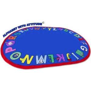 Alphabet With Attitude Kids Carpet by Kids World Carpets  