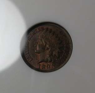 1895 Indian Head Cent NGC MS65 Brown BN *Surprisingly Scarce*  