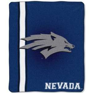  Nevada Wolf Pack Jersey Mesh Raschel Blanket/Throw   NCAA College 