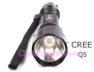 UltraFire U4 MCU CREE Q5 LED Flashlight Torch W/Holster  