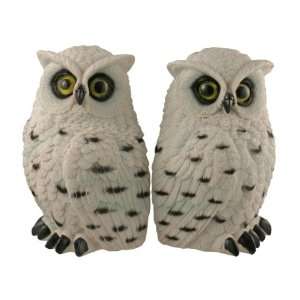  Snowy Owl Bookend Set