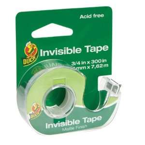   Acetate Tape with Dispenser, .75 Inches x 300 Inches, Clear (668395