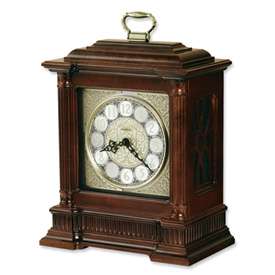 Howard Miller® Akron Cherry Finish Quartz Mantle Clock  
