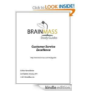 BrainMass Study Guide Customer Service Excellence (BrainMass Study 