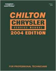 Chilton Service Manual Chrylser, (1401842399), Chilton Staff 