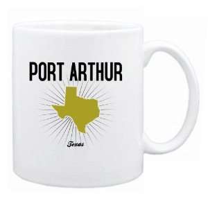   Port Arthur Usa State   Star Light  Texas Mug Usa City: Home