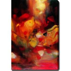  Abstract Fire Butterfly Giclee Canvas Art: Arts, Crafts 