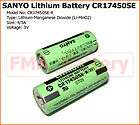 New SANYO CR17335 3V PLC Lithium Battery W tabs items in A OK 