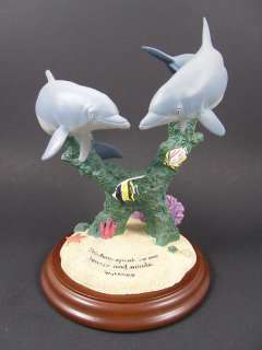 Wyland Ocean Companions Dolphin Sculpture  