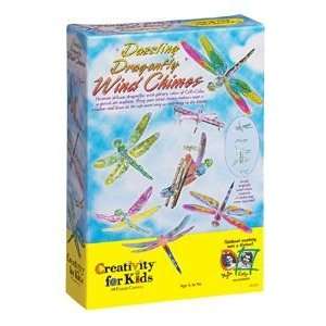  Creativity for Kids: Dazzling Dragonfly Wind Chimes Kit 