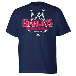   Atlanta Braves Youth MLB Swift Sweep T Shirt (Navy): Sports & Outdoors