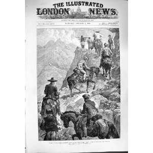  1880 ENGLISH WAR CORRESPONDENTS MONTENEGRIN CAMP