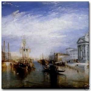   Ceramic Art Tile Painting Rep Grand Canal Venice: Everything Else