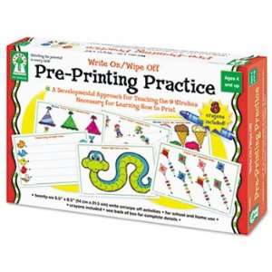   Pre Printing Practice Activity Set, Ages 4 and Up CDP846034