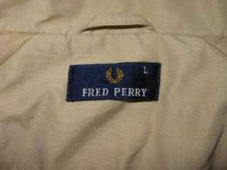 VTG FRED PERRY JACKET COAT WINDBREAKER INDIE MOD SCOOTER MOD RETRO 