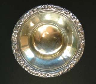 Hayne & Carter Antique English Rococo Sterling Silver Wine Sauce Fruit 