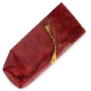    MG Global Gold Point Sheer Cloth Wine Bag