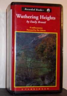 WUTHERING HEIGHTS by Emily Bronte UNABRIDGED CASSETTES  