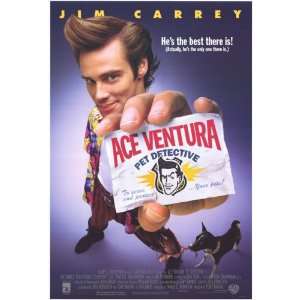 Ace Ventura: Pet Detective Original 27x40 Single Sided Movie Poster 