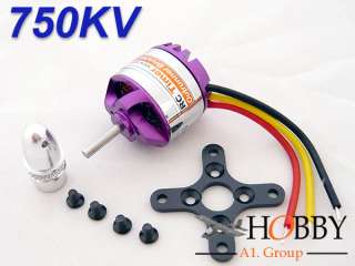 RCTimer DC 2830 14 750KV Outrunner Brushless Motor  