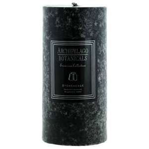  Archipelago Botanicals Stonehenge 4 x 6 Pillar Candle 