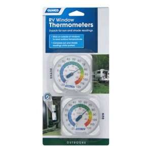   Window Temperature Gauge Motorhome Thermometers (2 Pack) Everything