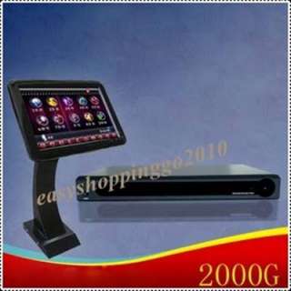 KTV machine system/home Karaoke Jukebox + 19 IR touch screen+2TB hard 