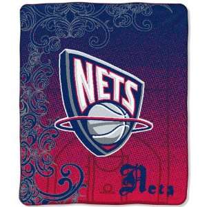  New Jersey Nets   NBA Street Edge 50x60 Micro Raschel 