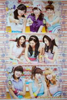 Girls Generation Poster SNSD Korean Mobile LG Ads New  