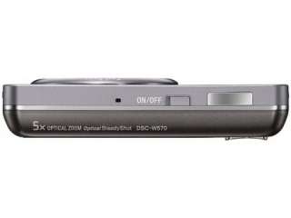 Sony Cyber shot DSC W570 16.1 MP Digital Camera Silver 4GB CASE NEW 