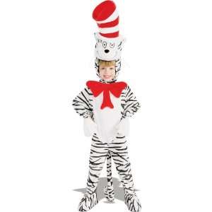  Kids Cat in the Hat Costume (Size:Medium 8 10): Toys 
