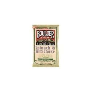 Boulder Canyon Spinach & Artichoke Kettle Chip Gluten Free (12x5 OZ 
