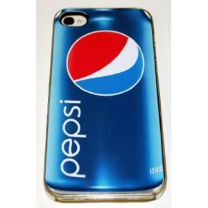  Clear Hard Plastic Case Custom Designed Pepsi Can iPhone 
