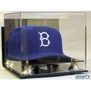  Deluxe Acrylic Wall Mount Cap Hat Display Case: Sports 