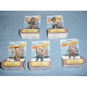    Set of 5 Swashbuckler Pirate Action Figures 