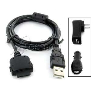  Microsoft Zune 30Gb 3 pcs USB ActiveSync Charge Kit Electronics
