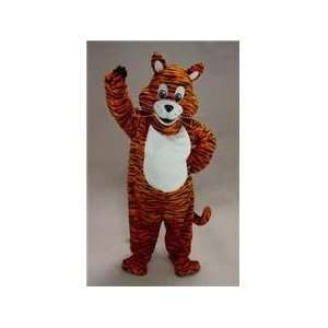 Mask U.S. Striped Tiger Mascot Costume: Toys & Games