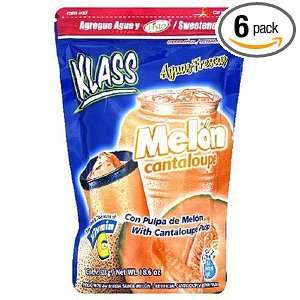 Klass Cantaloupe Mix, 15.9 Ounce Packets (Pack of 6):  