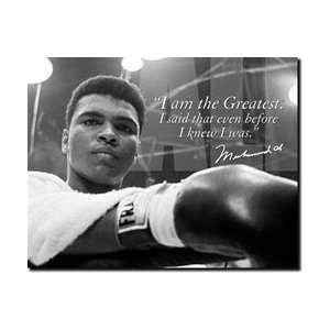  Ali Greatest Tin Sign