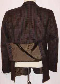 HUGO BOSS ~ WOOL Men BROWN Suit Blazer JACKET Coat 44 L  