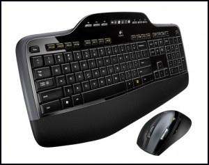 Logitech Wireless Desktop MK700 Keyboard & Mouse 097855058829  