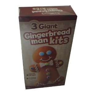 Giant Gingerbread Man Kits Christmas Grocery & Gourmet Food