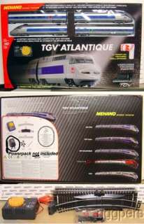 HO train MEHANO Streamline French Bullet Aero Train TGV ATLANTIQUE 