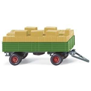  Wiking 08790423 Agricultural Trailer with Hay Bales Toys 