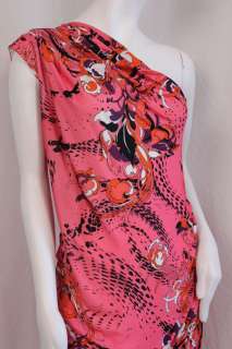 1495 Emilio Pucci Dress Jersey Print 46 12 L #0008B3  