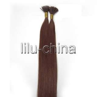 18inch Stick tip Human Straight Hair Extensions 100s, in 6 Color, &0 