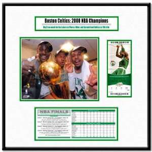  Boston Celtics   The Big 3 2008 NBA Champions   Ticket 