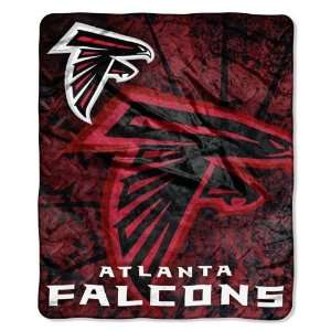  NFL Atlanta Falcons ROLL OUT 50x60 Raschel Throw: Sports 