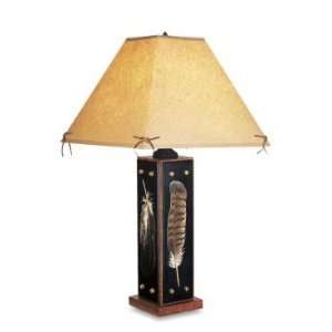    Shady Lady Rustic Living Big Sky Table Lamp: Home Improvement