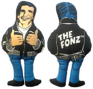 1976 HAPPY DAYS 16 STUFFED doll    FONZIE THE FONZ  